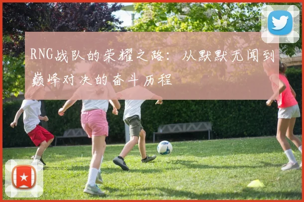 RNG战队的荣耀之路：从默默无闻到巅峰对决的奋斗历程