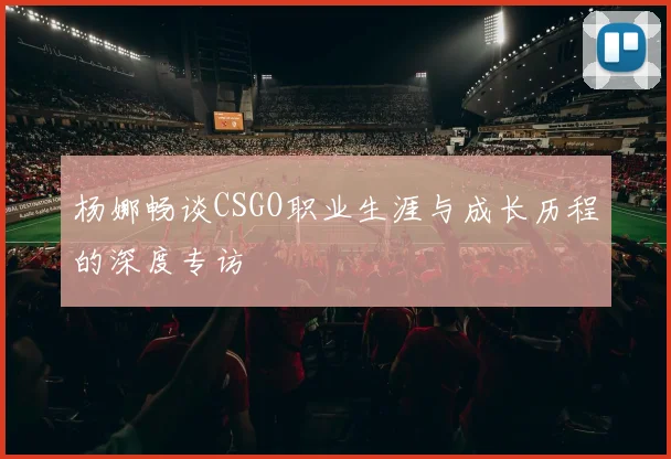 杨娜畅谈CSGO职业生涯与成长历程的深度专访